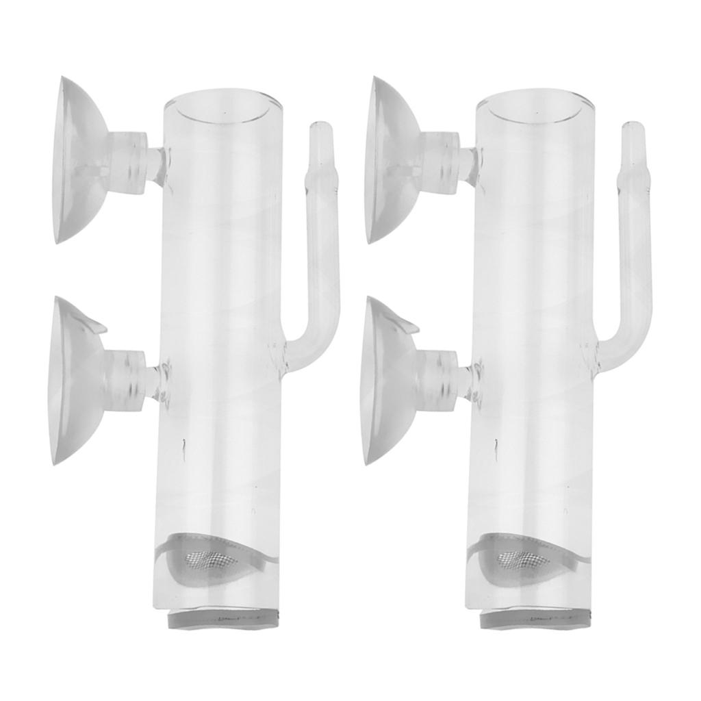 2Aquarium Glass Egg Tumbler Incubator for Crystal Cherry Red Shrimp Hatching