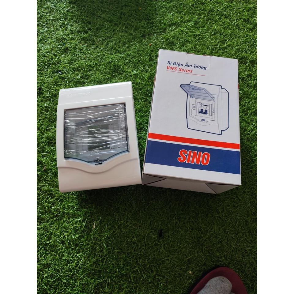 Tủ điện âm tường nhựa 2-4 đường Sino