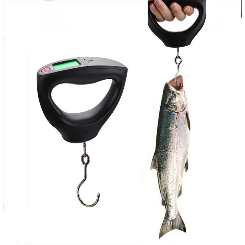 50kg Digital Scale Travel Fishing Luggage Postal Hanging Hook Electronic Weigher