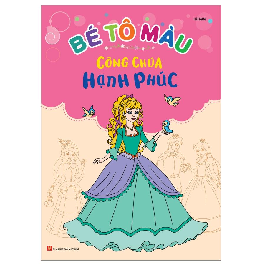 Túi Bé Tô Màu Công Chúa ( 6 Cuốn )