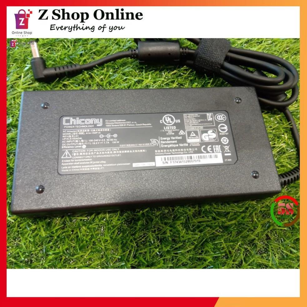 Sạc Laptop Dùng Cho MSI Slim CHICONY 19.5V-7.7A 150W ( đầu không kim)