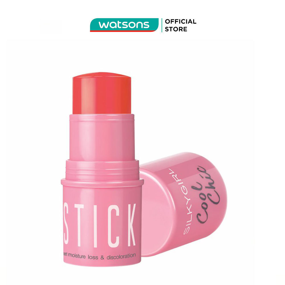 Má Hồng Dạng Thỏi Silkygirl Cool Chic Blush Stick 4g