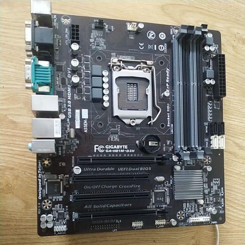 mainboard main gigabyte h81 d3h 4khe ram