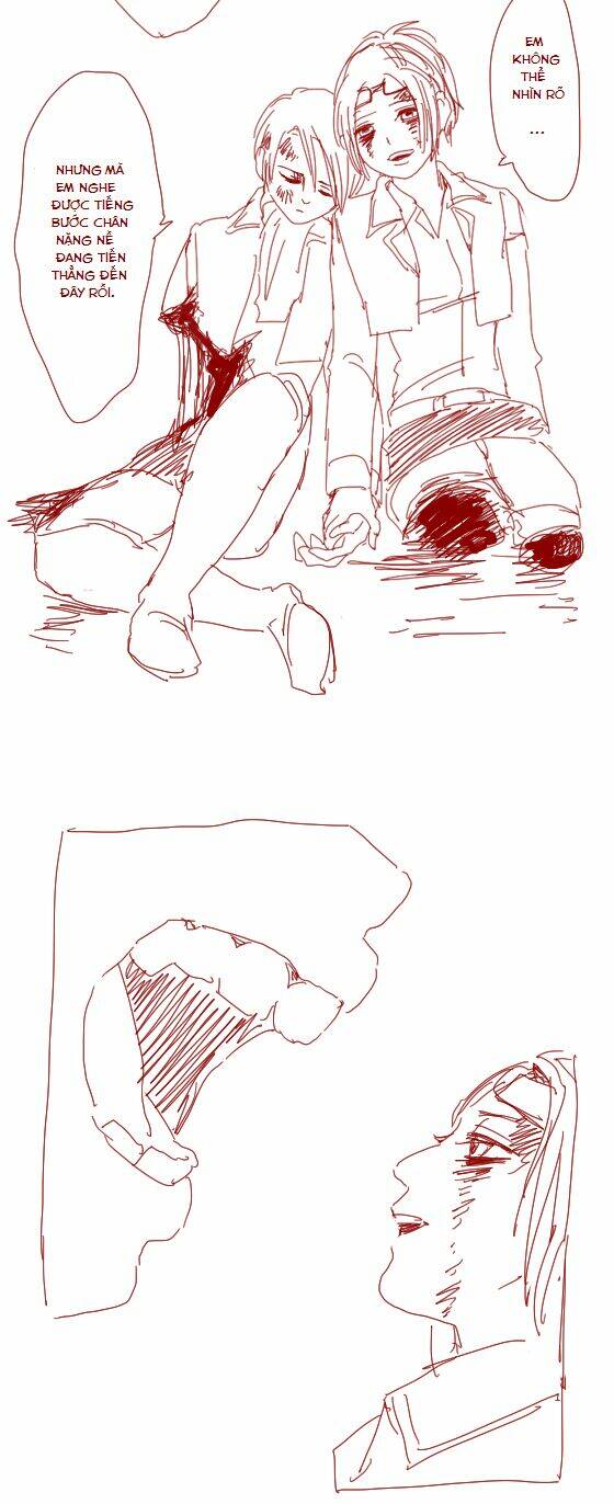 tấn công người khổng lồ - doujinshi levihan chapter 2 4