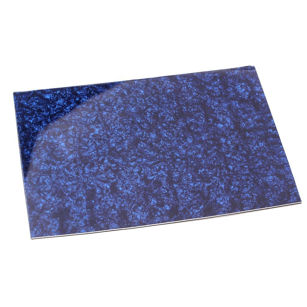 2 Pieces  Guitar Blank Scratch Plate Pickguard Sheet Material