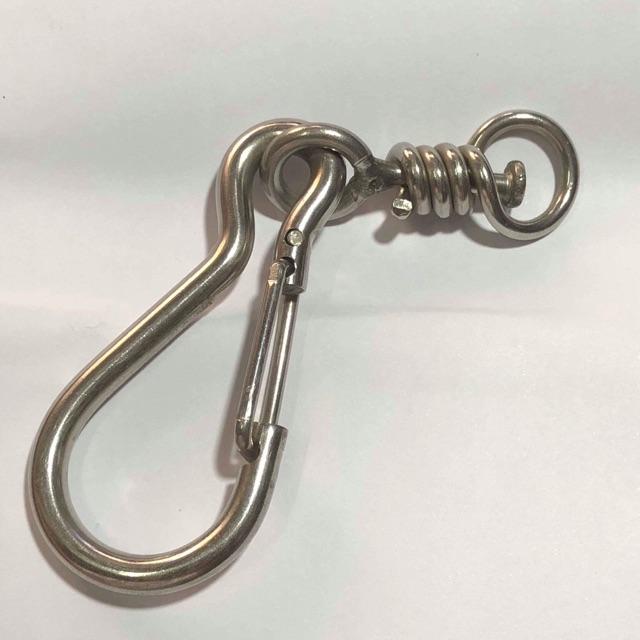Móc khoá Inox có xoay