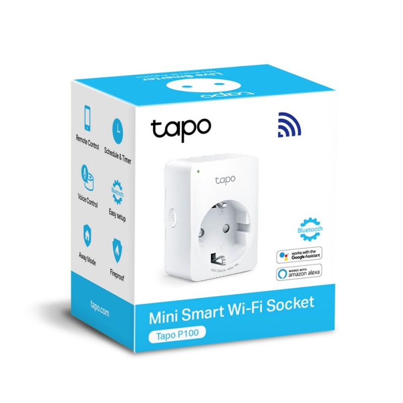 Ổ Cắm Wifi Thông Minh TP-Link Tapo P100 - Hàng Chính Hãng