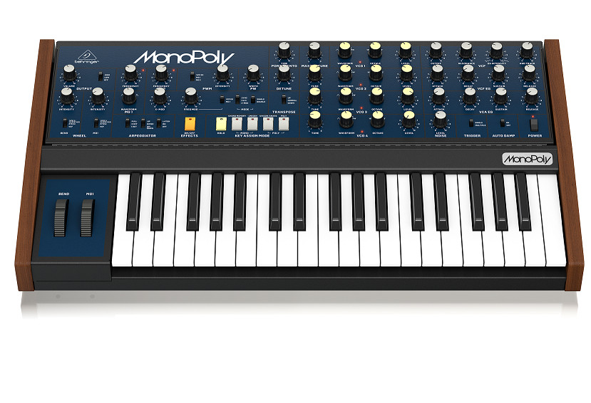 Behringer MonoPoly 4-voice Analog Synthesizer-Hàng Chính Hãng