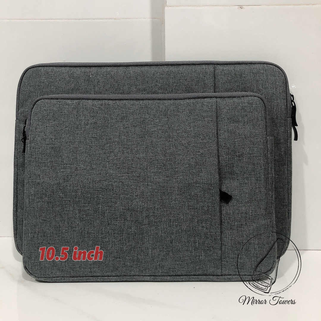 Túi chống sốc cho macbook 13 inch, 14 inch, 15 inch, bao chống sốc chất liệu polyster, chống thấm nước (nhiều inch để chọn)