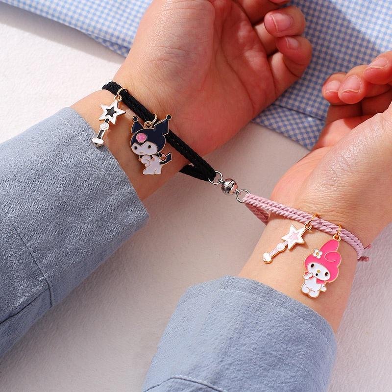 Vòng tay cặp đôi nam nữ CDE Charm Thỏ Mimi and Neko CDE1107