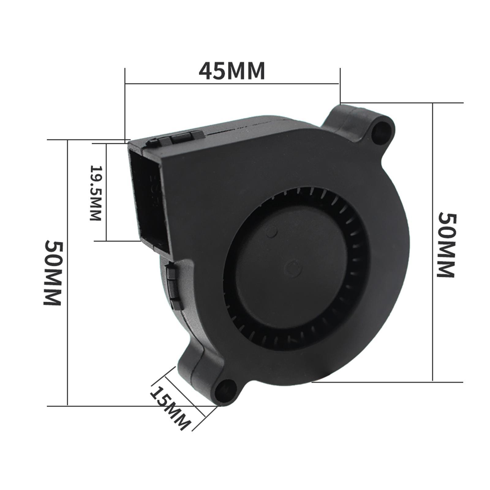 2pc 5015 Blower Cooling Fan Brushless 24V 3D Printer Parts