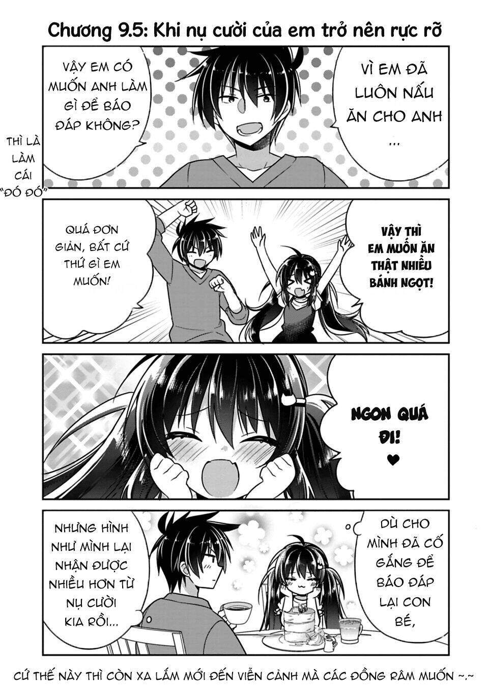 siscon ani to brocon imouto ga shoujiki ni nattara chapter 9.5 1