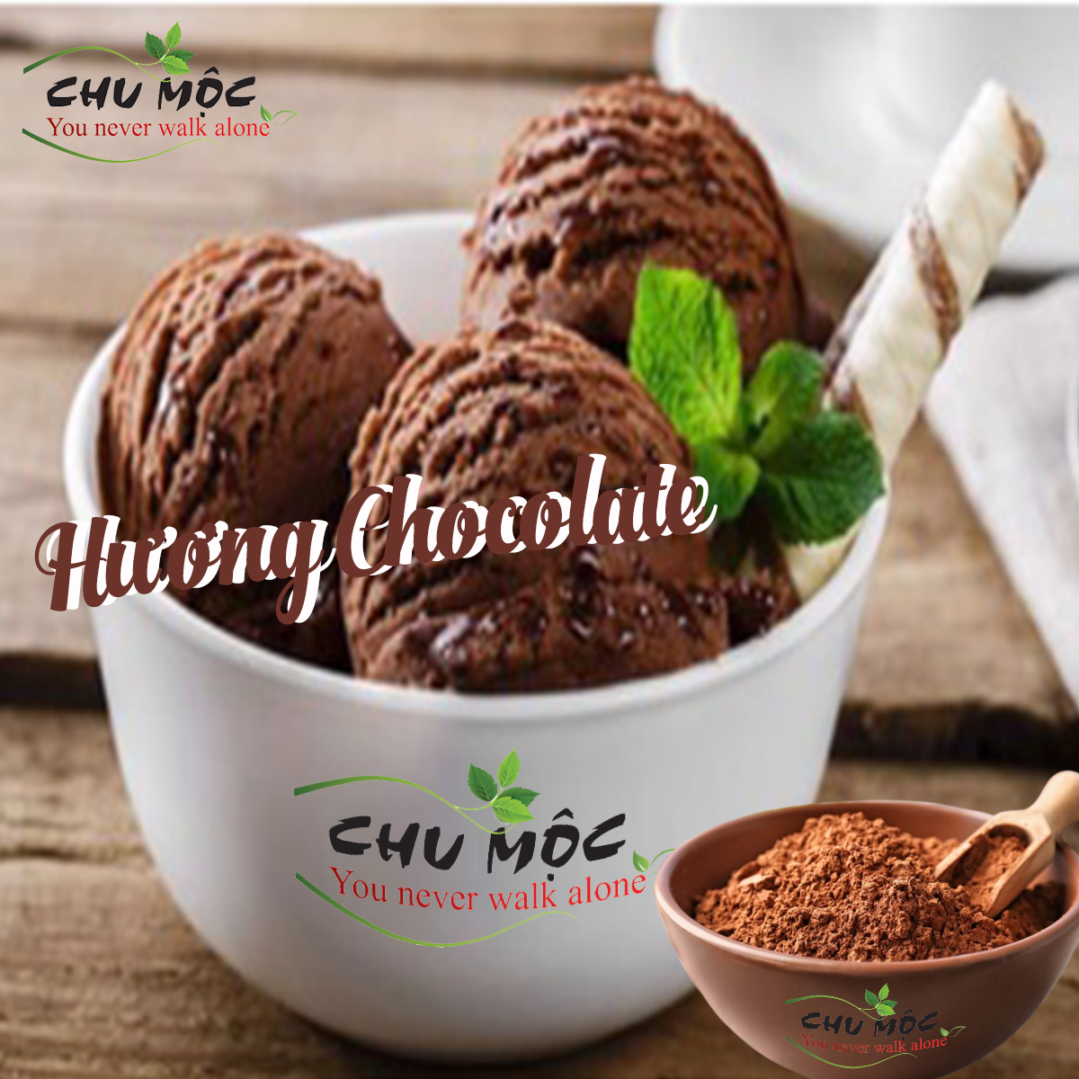 Hương Chocolate dạng bột - Chocolate Flavor