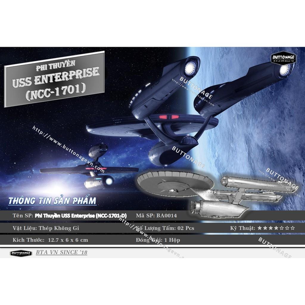 Mô Hình Lắp Ráp 3d Phi Thuyền USS Enterprise
