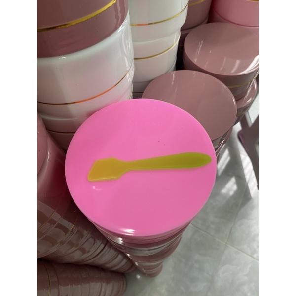 Hủ 150gr hồng - tặng muỗng múc kem