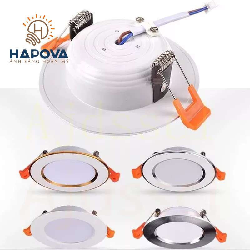 Đèn âm trần, đèn ốp trần phòng khách HAPOVA LONAS AT 02