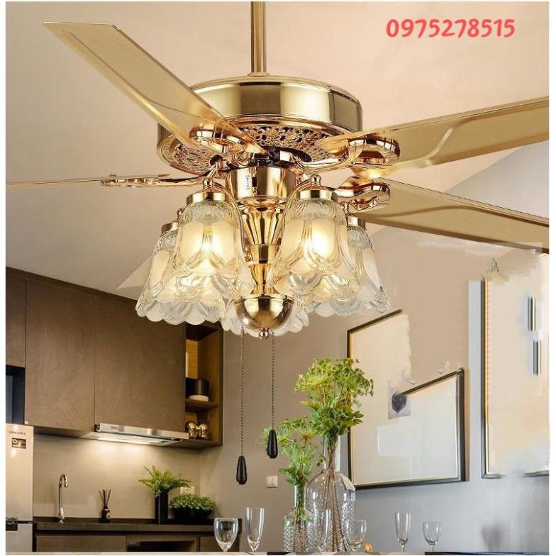 Quạt Trần Có Đèn MSS: 581PRO Chạy 6 mức độ Gió, nguyên nhân Lõi Đồng- thích hợp với đa số tổ ấm