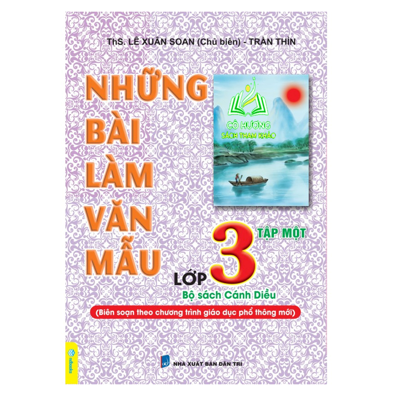 Sách - Những Bài Làm Văn Mẫu Lớp 3 Tập hai - Biên Soạn Theo Chương Trình GDPT Mới - Cánh Diều (ND)