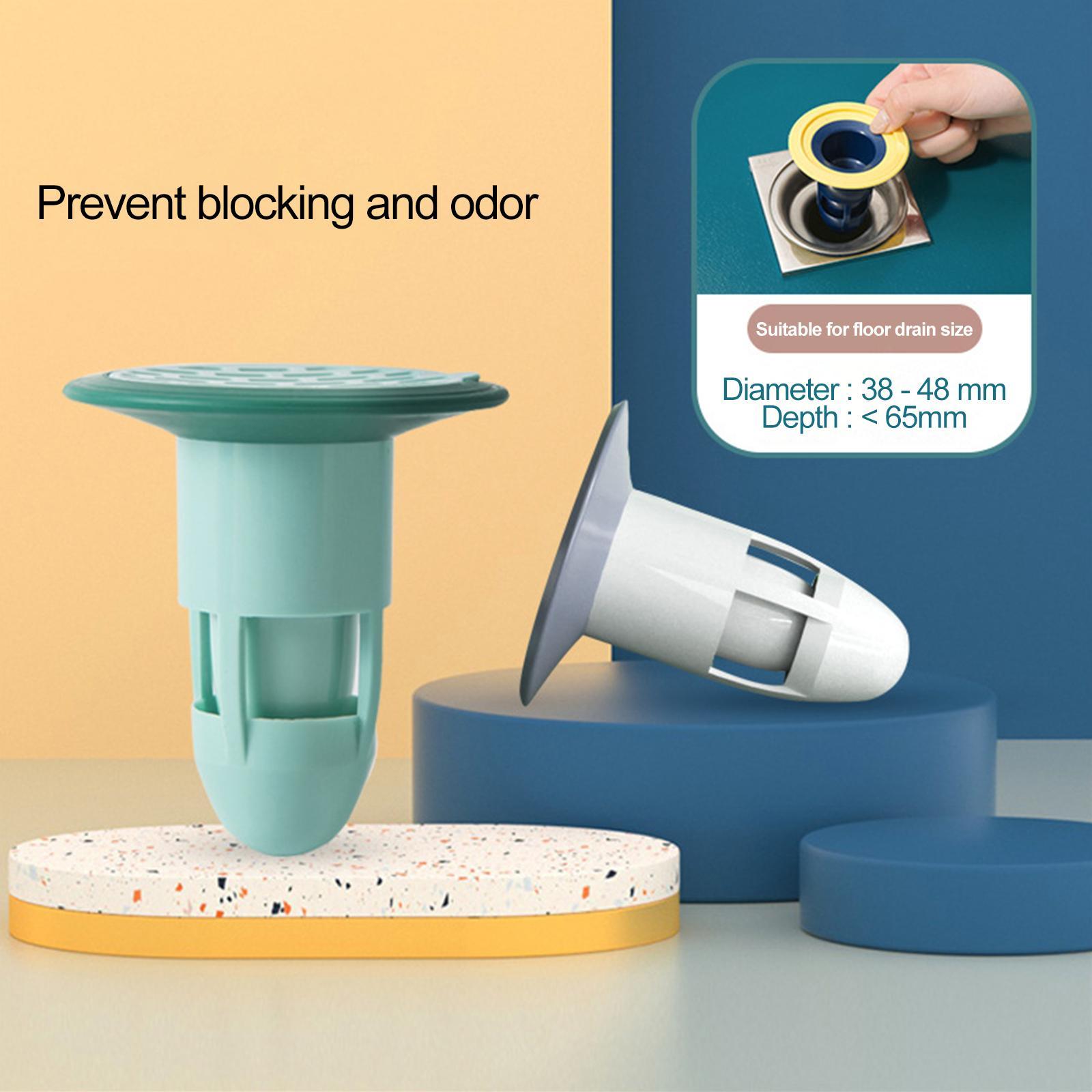 Deodorization Floor Drain Drain Plug Universal Insect Proof Anti Clogging Sewer Sink Strainer Hair Trap for Kitchen Bathroom Toilet