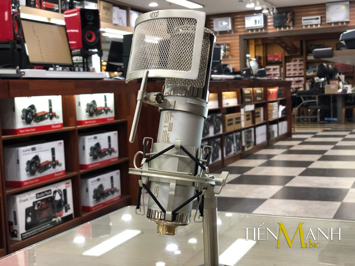 [Tặng Cable] Micro MXL Genesis FET HE Thu Âm Condenser Livestream Mic Phòng Thu Studio Heritage Edition Microphone Cardioid Hàng Chính Hãng