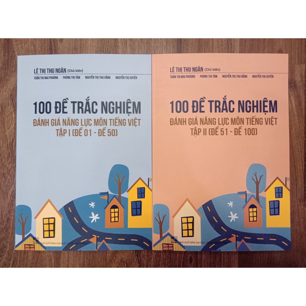Sách - 100 Đề trắc nghiệm đánh giá năng lực Môn Tiếng Việt Tập II
