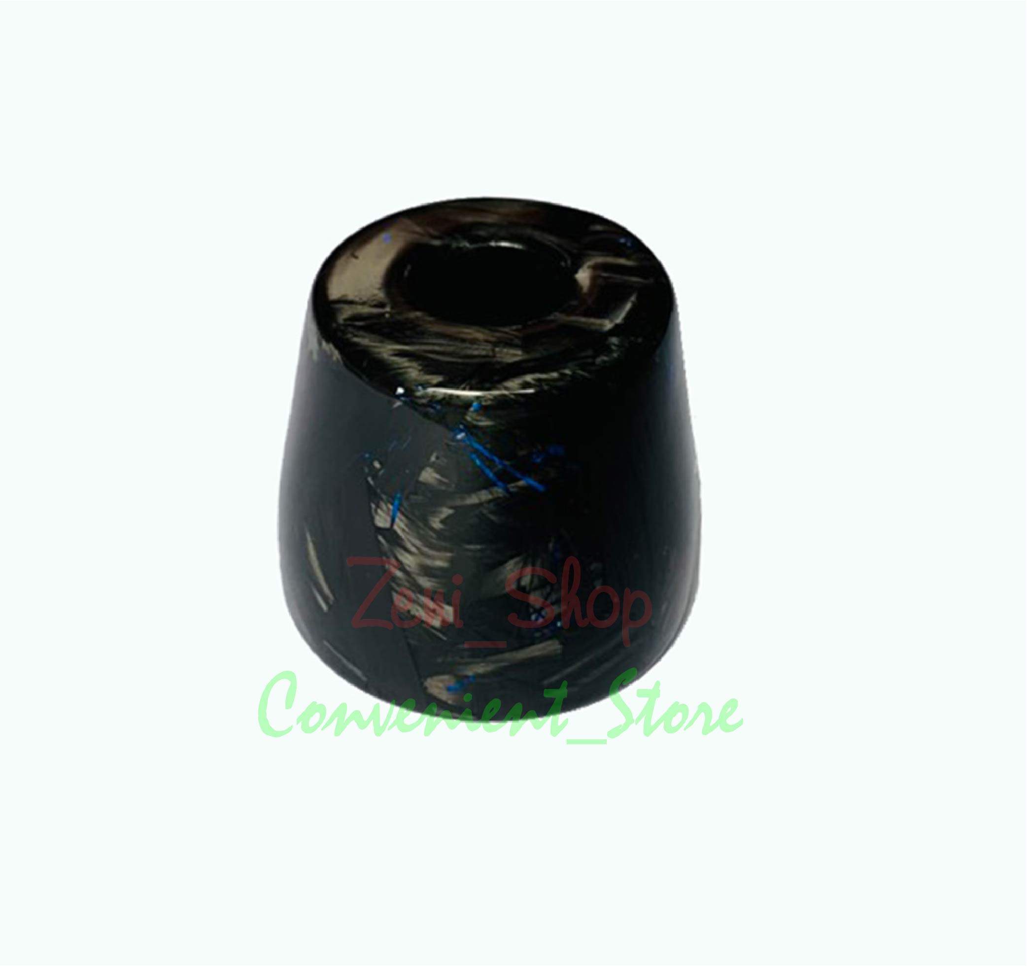 Gù Carbon Fiber Forged trung_sợi xanh_chống rung tay lái_1 cặp
