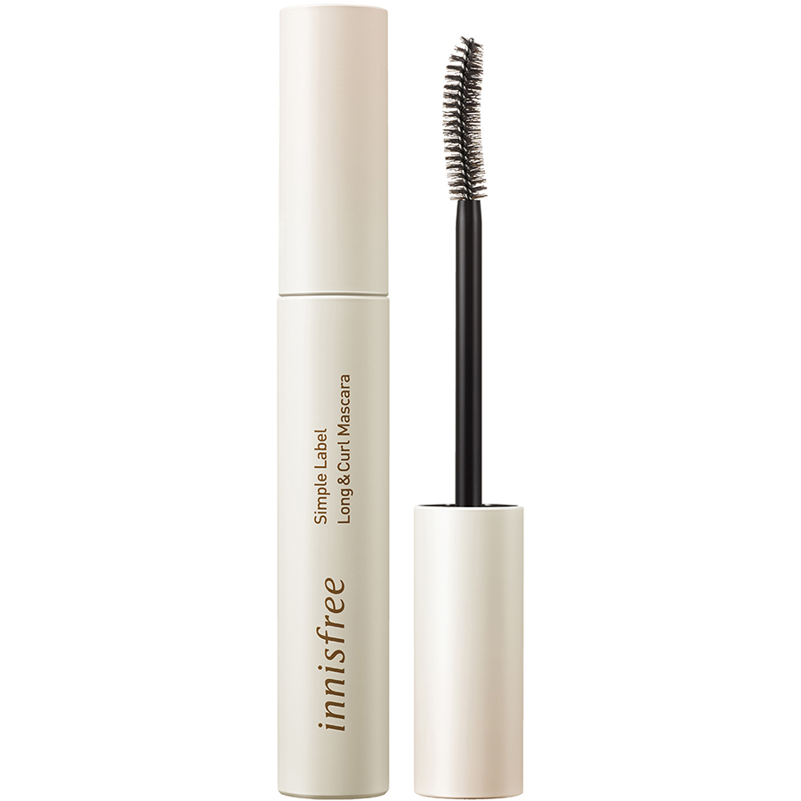 Mascara Làm Dài Và Cong Mi Innisfree Simple Label Long &amp; Curl Mascara 7.5g - 131172856