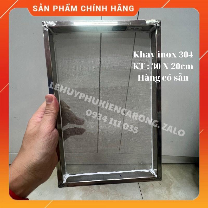 Khay Tách Phân Hồ Cá INOX 304, Khay Lọc, Tách Cặn Bẩn Kích Thước Làm Theo Yêu Cầu