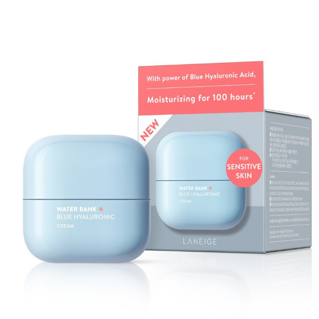 Kem dưỡng ẩm phục hồi dành cho Da Thường và Da Khô Water Bank Blue HA Dry 20ml