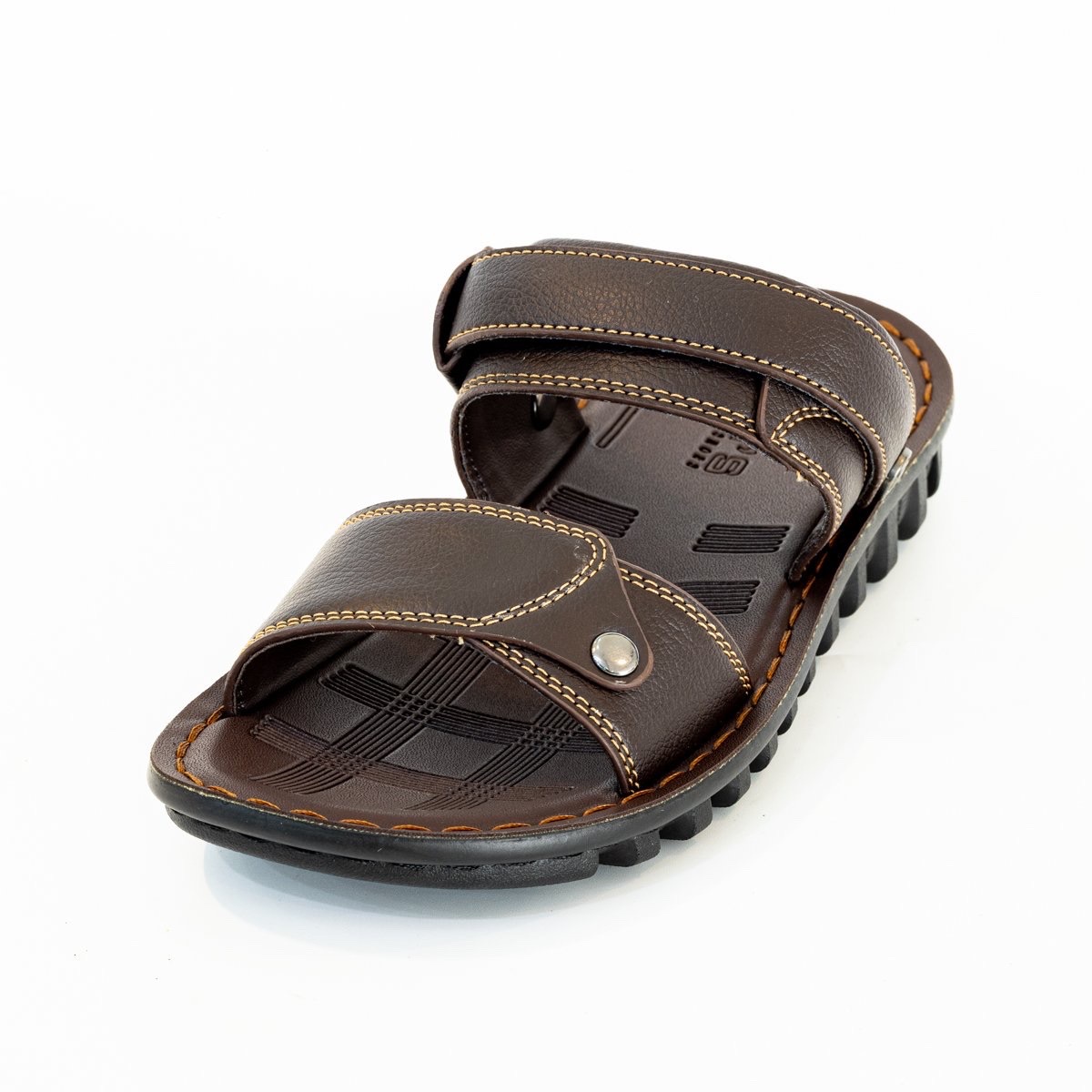 Giày Sandal nam BT quai da DPM033644NAU (màu nâu)