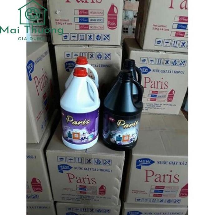 Nước Giặt Paris Hương Hoa Pháp Chai 3,6LGiặt Xả 2 Trong 1