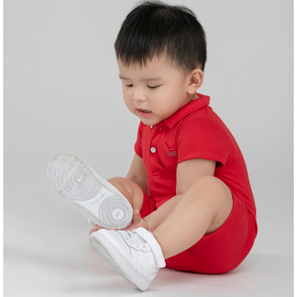 Bộ Romper sơ sinh cổ trụ BAA BABY cho bé trai - BN-RP05N