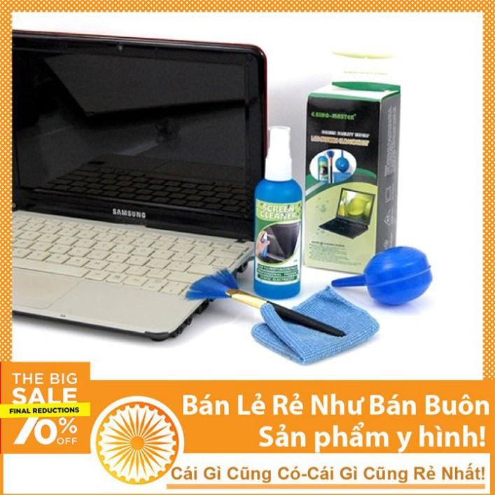 Bộ Vệ Sinh Laptop Máy Tính Kingmaster (4 Món)