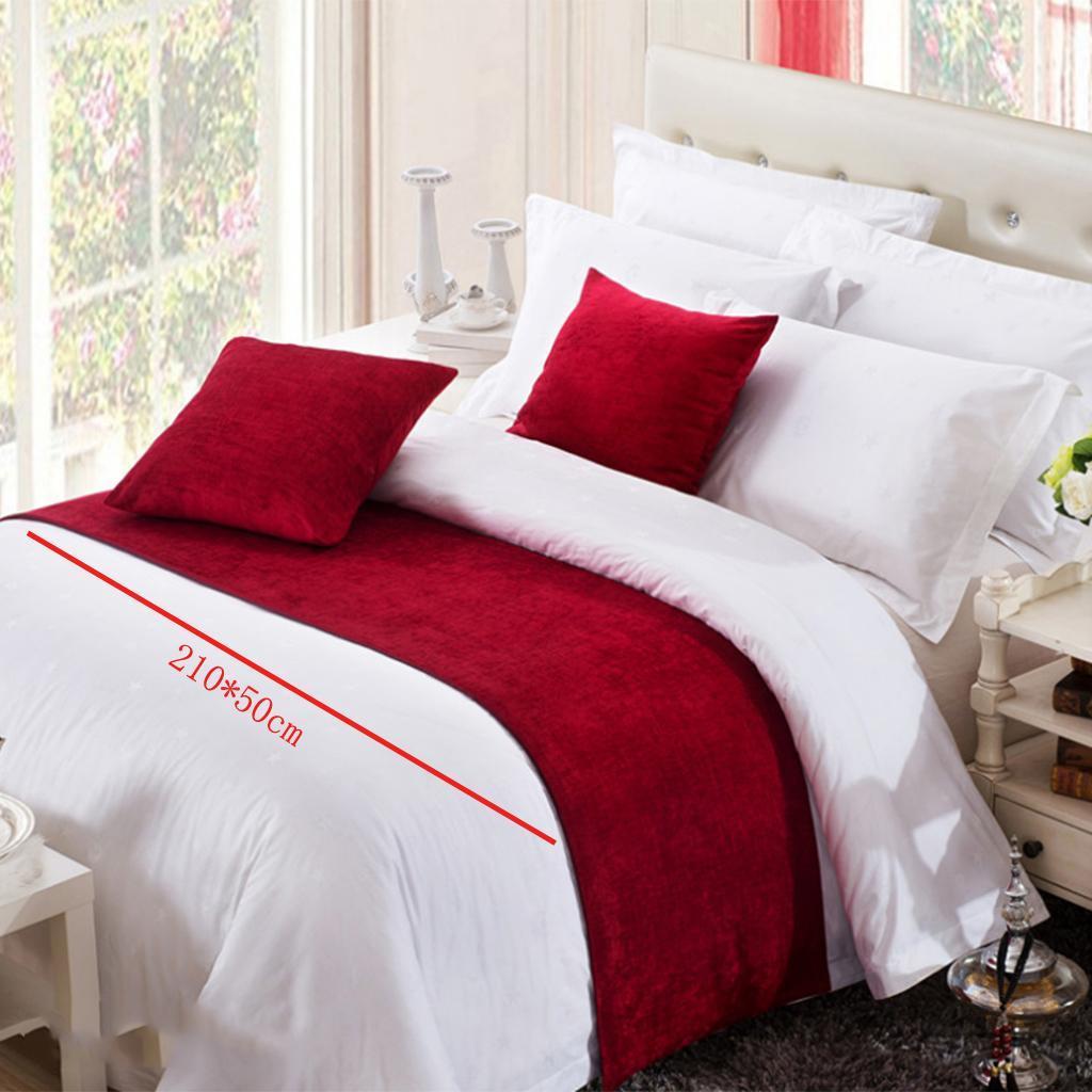 Chenille Bed Runner Cloth Bed Skirt Bedding Towels