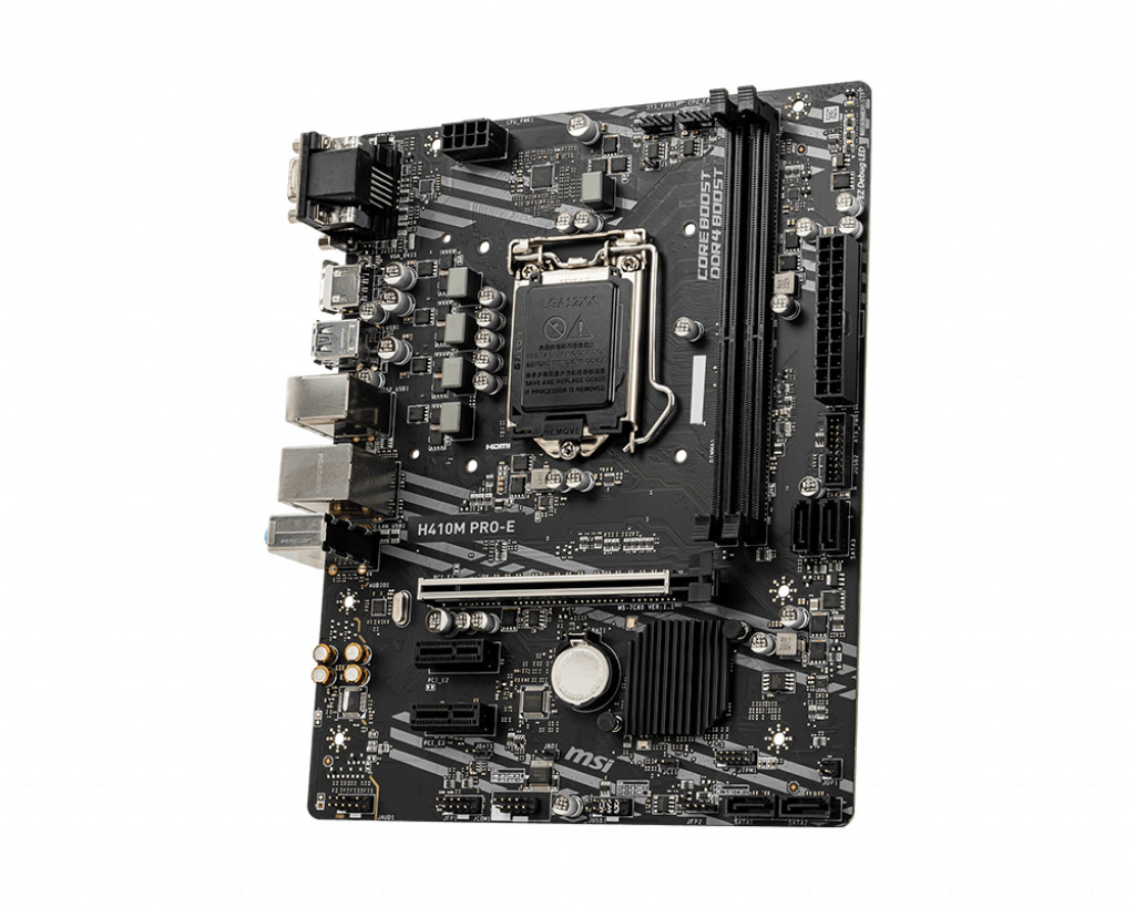 Mainboard MSI H410M PRO-E DDR4 (Hdmi , Vga , DVI ) - Hàng chính hãng