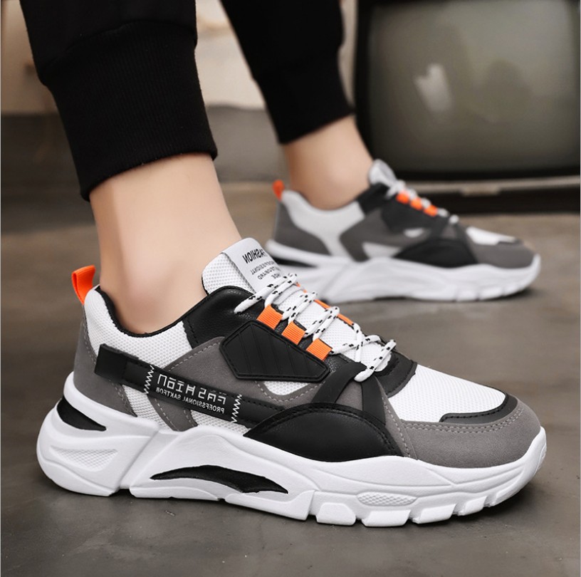 Giày nam tăng chiều cao - giày sneaker nam phong cách Hàn Quốc, chất đẹp, dễ phối đồ QA - 344