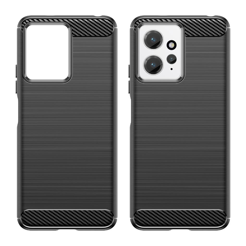 Ốp lưng Xiaomi Redmi Note 12 4G 5G silicone mềm Carbone phay xước chống sốc chống vân tay