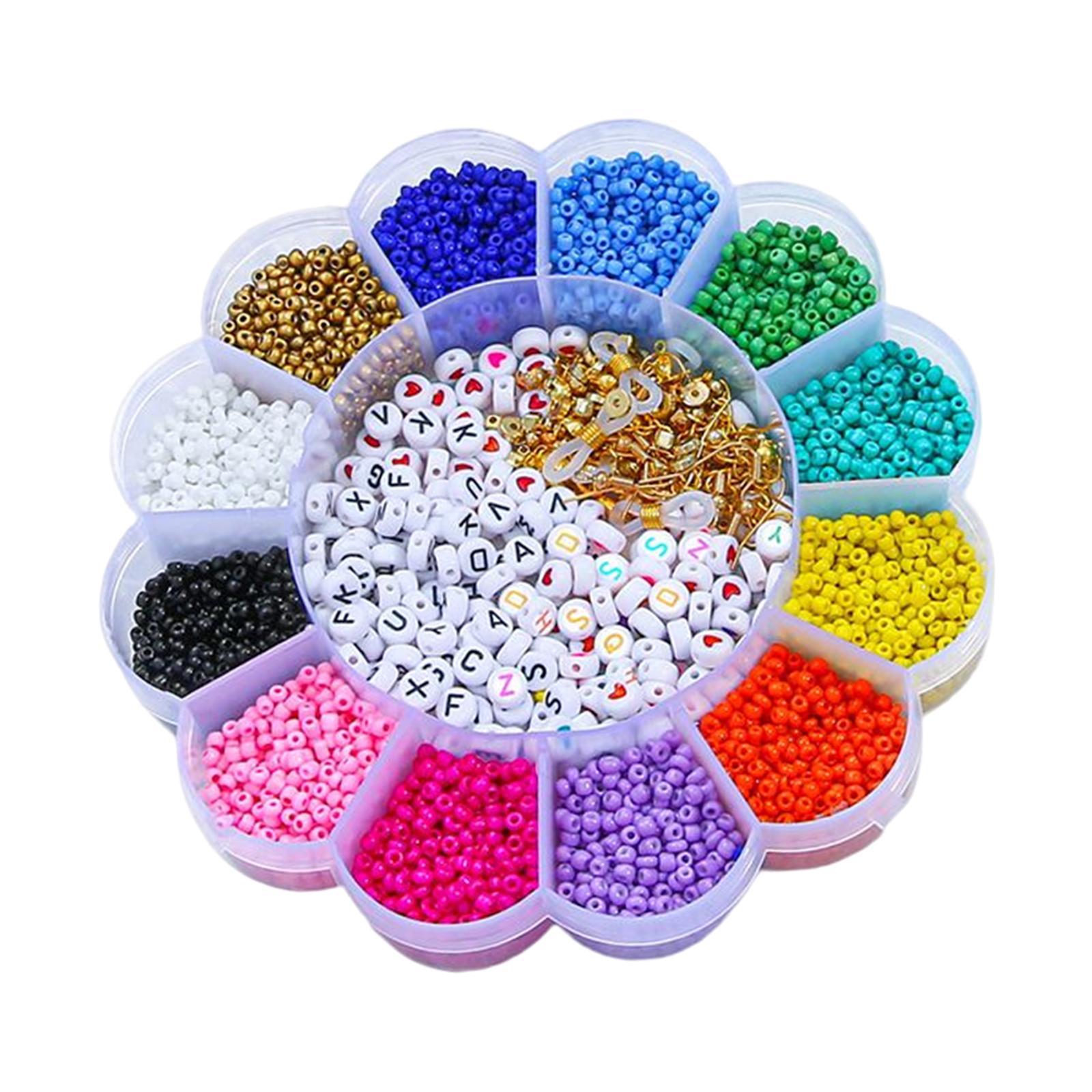 Seed Beads Beading Supplies DIY Loose Beads for Jewelry Making Findings
