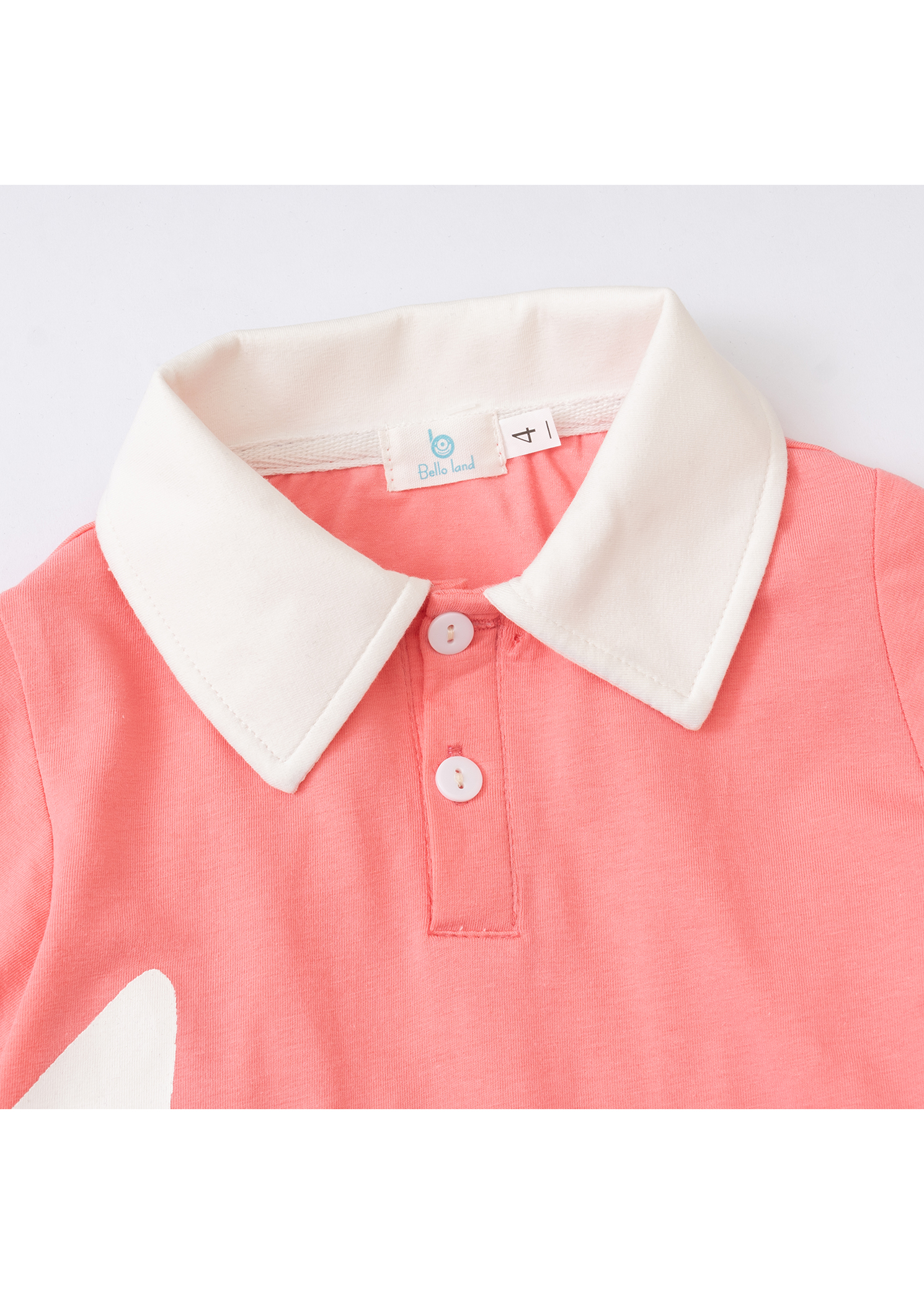 Đầm Bé Gái Cộc Tay Cotton In hình Siêu Đáng Yêu Bello Land