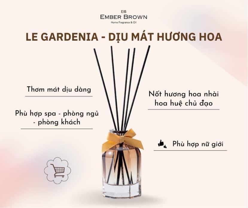 Tinh Dầu Nước Hoa EMBER BROWN - LE GARDENIA