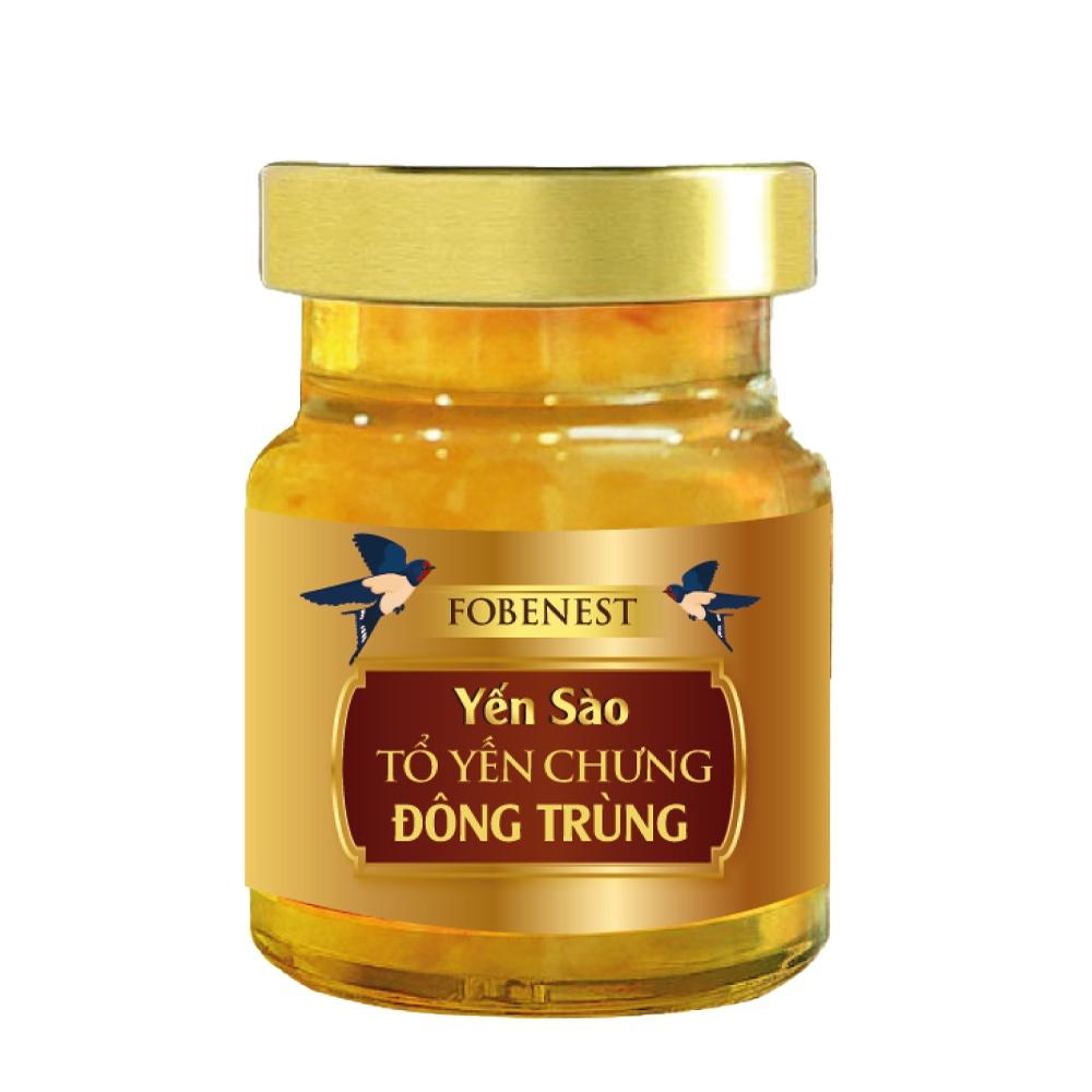 Hộp Yến Sào Tổ Yến Chưng Đông Trùng Hạ Thảo 42% Yến Dành Cho Người Lớn - Lọ 70ml