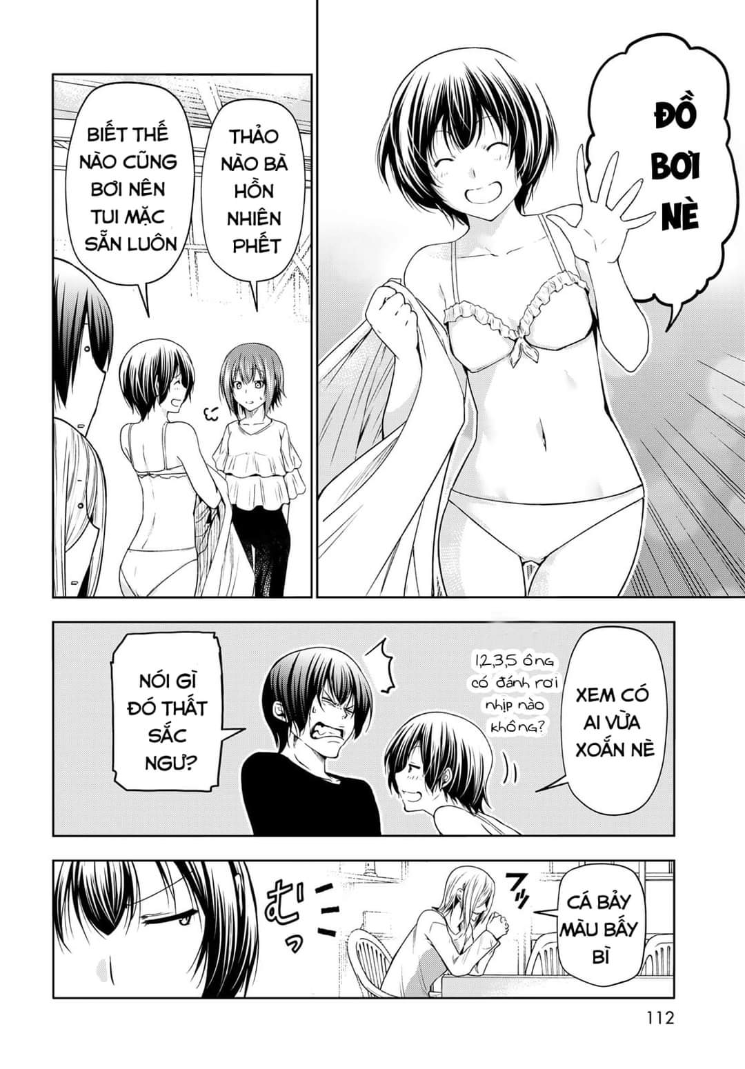 cô gái thích lặn - grand blue chapter 81 20