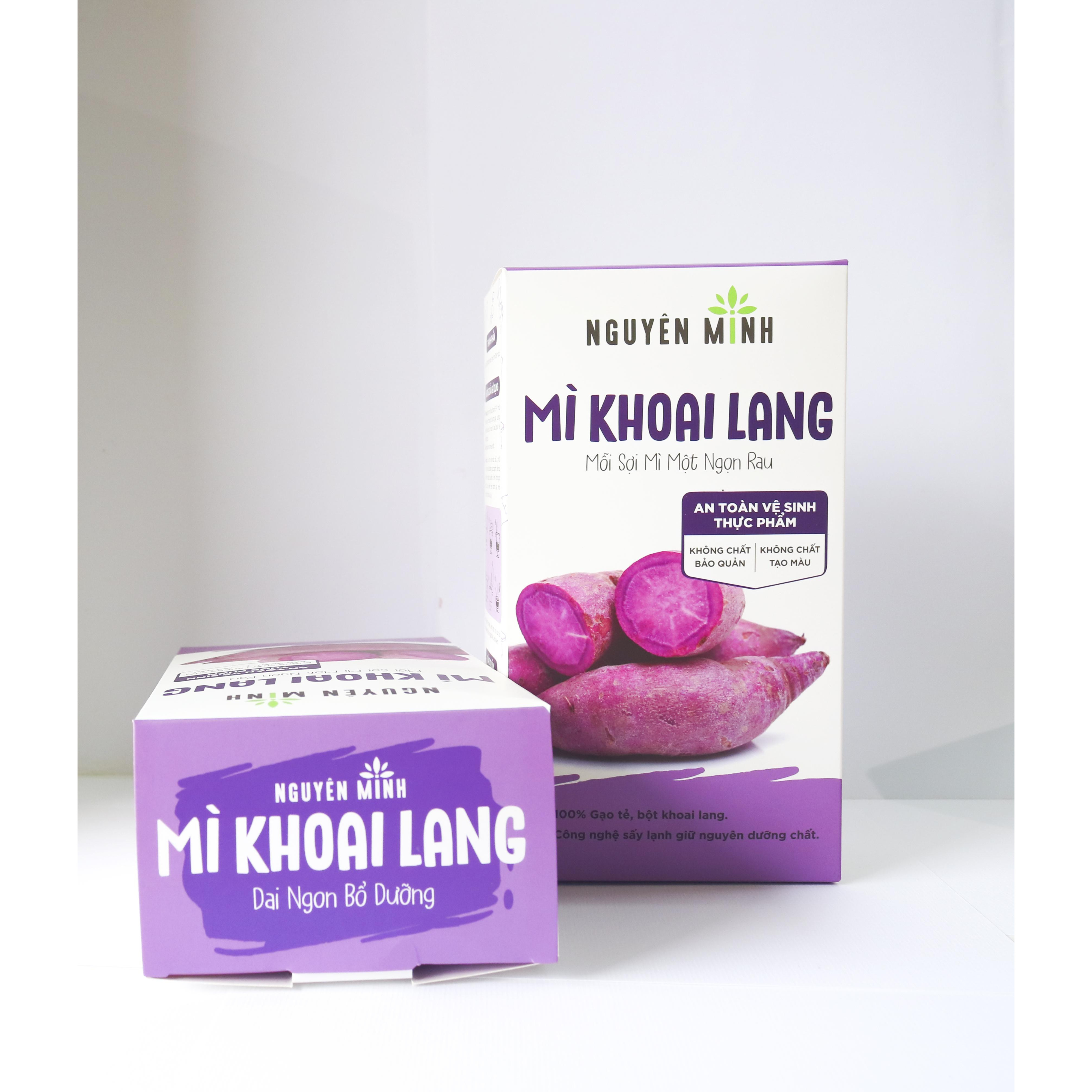 Mì rau củ Nguyên Minh vị khoai lang hộp 300gram