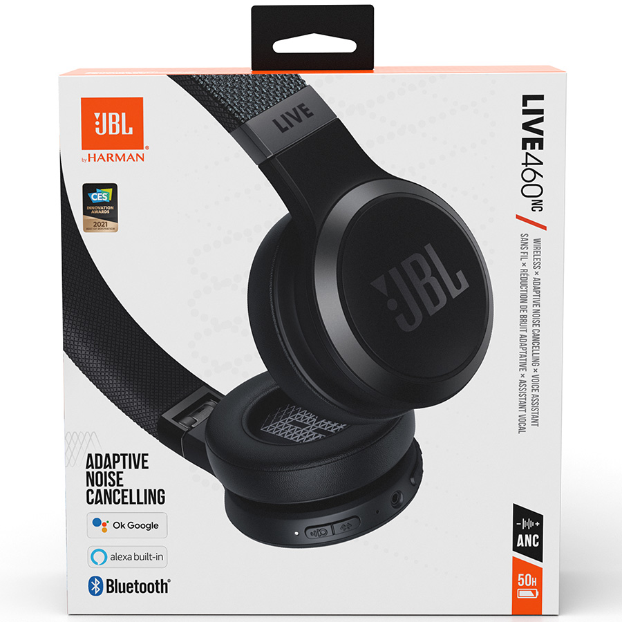 Tai Nghe Bluetooth Chụp Tai JBL Live 460NC - Hàng Chính Hãng