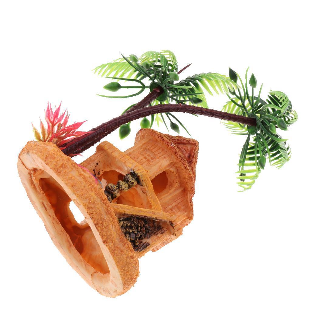 Aquarium Ornament Decoration Fish Bowl Tank Terrarium Goldfish Reptile Tree