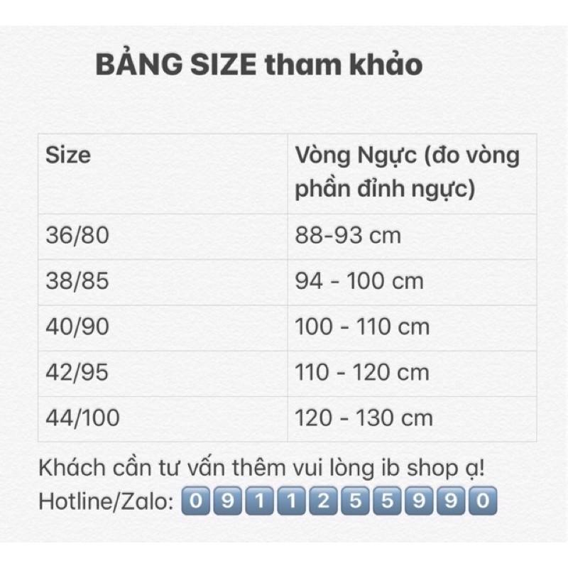 Áo Ngực BIGSIZE Cup Ngang