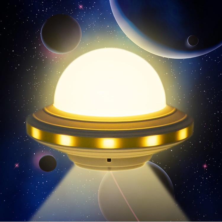 Đèn ngủ mô hình UFO có điều khiển từ xâ