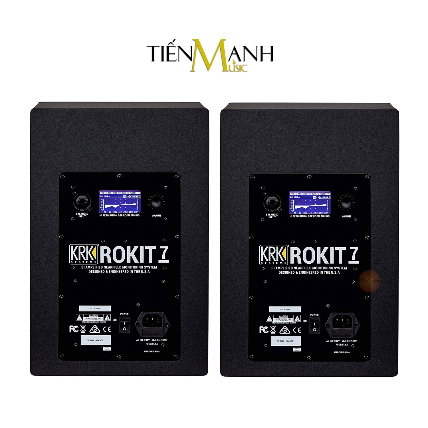 Loa Kiểm Âm KRK Rokit RP7G4 Powered 7 RP7 G4 Studio Monitor Speaker Nghe Nhạc 7G4 Hàng Chính Hãng - Kèm Móng Gẩy DreamMaker