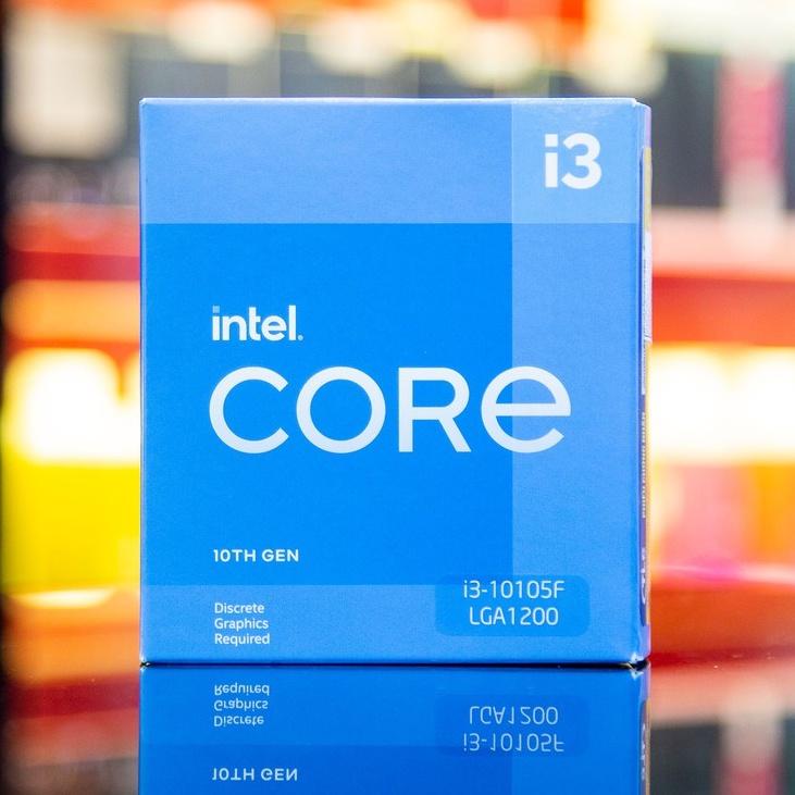 CPU Intel Core i3-10105F (3.7GHz turbo up to 4.4Ghz, 4 nhân 8 luồng, LGA1200) - Hàng chính hãng BH 3 năm