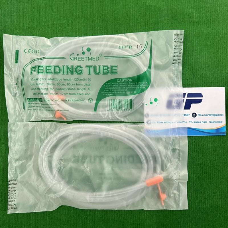 (COMBO 5 DÂY) DÂY CHO ĂN SỐ 16 CÓ NẮP GREETMED FEEDING TUBE DÂY NUÔI ĂN XÔNG DẠ DÀY